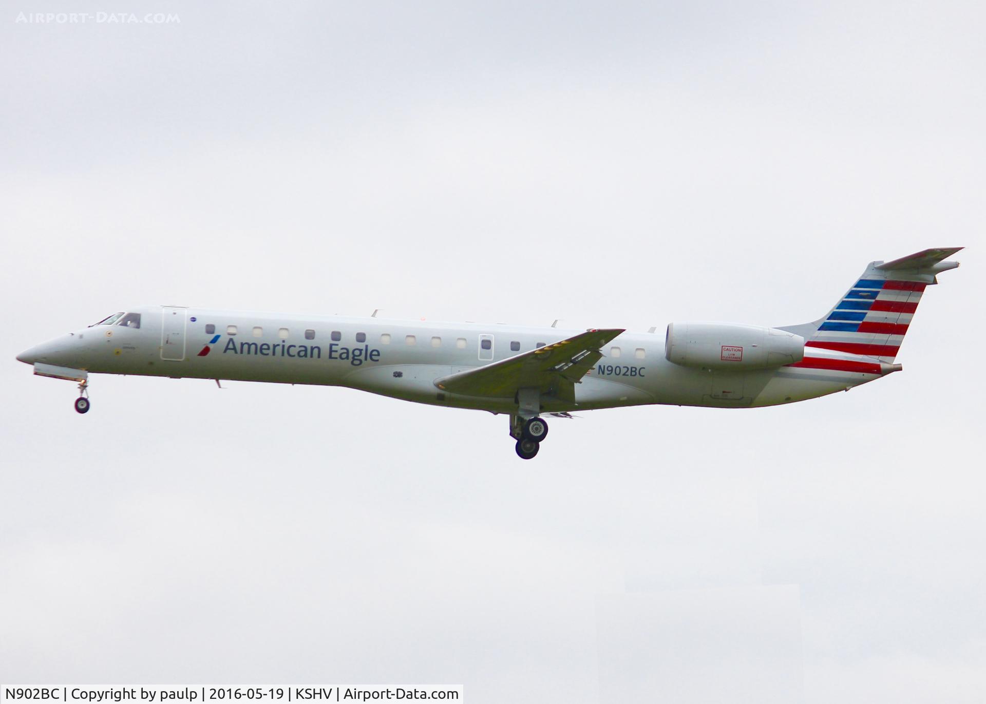 N902BC, 2005 Embraer ERJ-145LR (EMB-145LR) C/N 14500887, At Shreveport Regional.