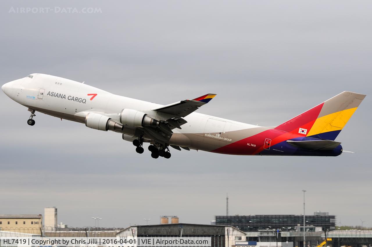 HL7419, 1994 Boeing 747-48EF (SCD) C/N 25781, Asiana Airlines Cargo