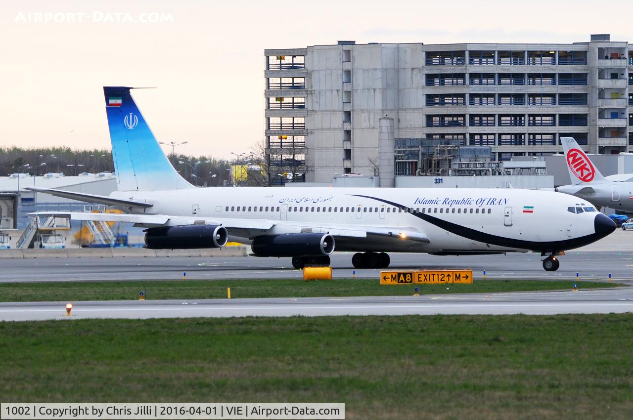 1002, 1974 Boeing 707-3J9C C/N 20832, Islamic Republic of Iran