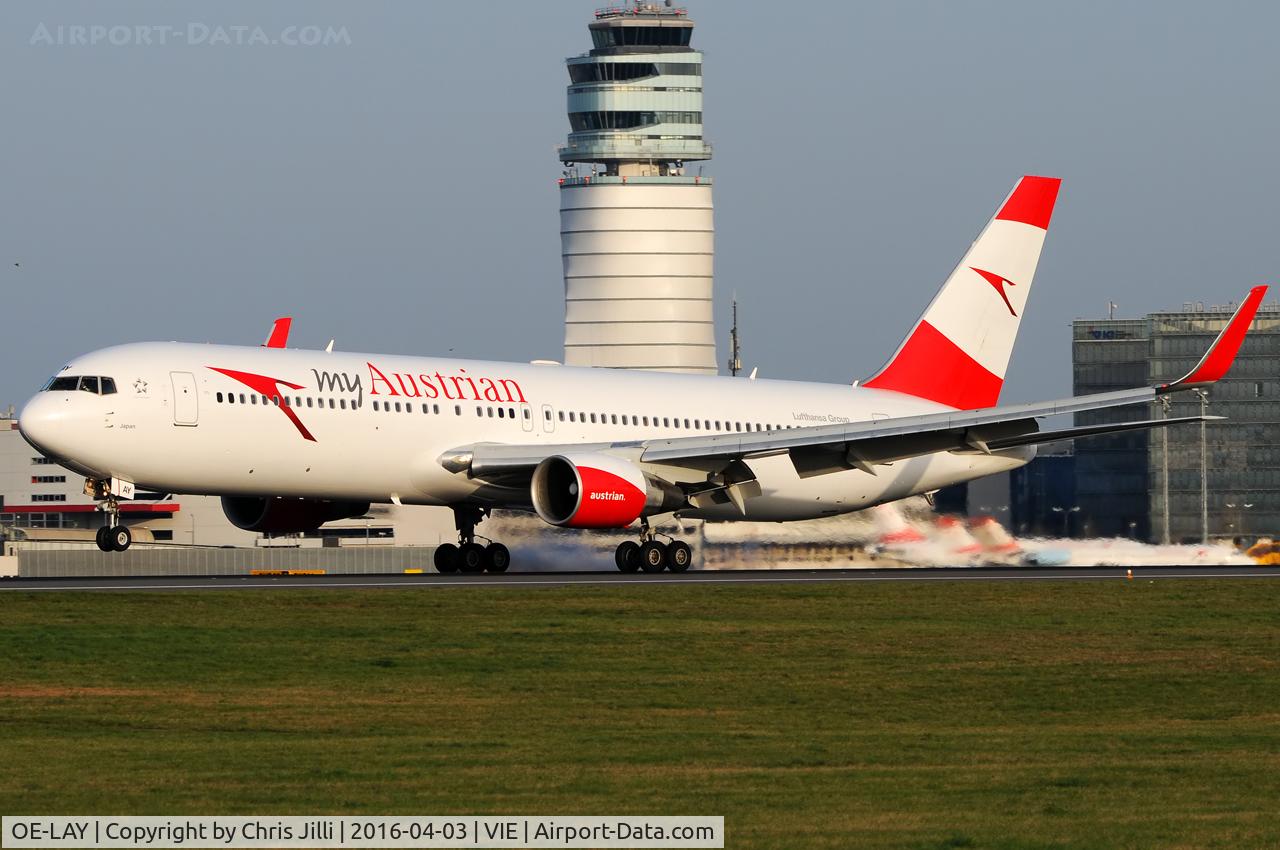 OE-LAY, 1998 Boeing 767-3Z9/ER C/N 29867, Austrian Airlines