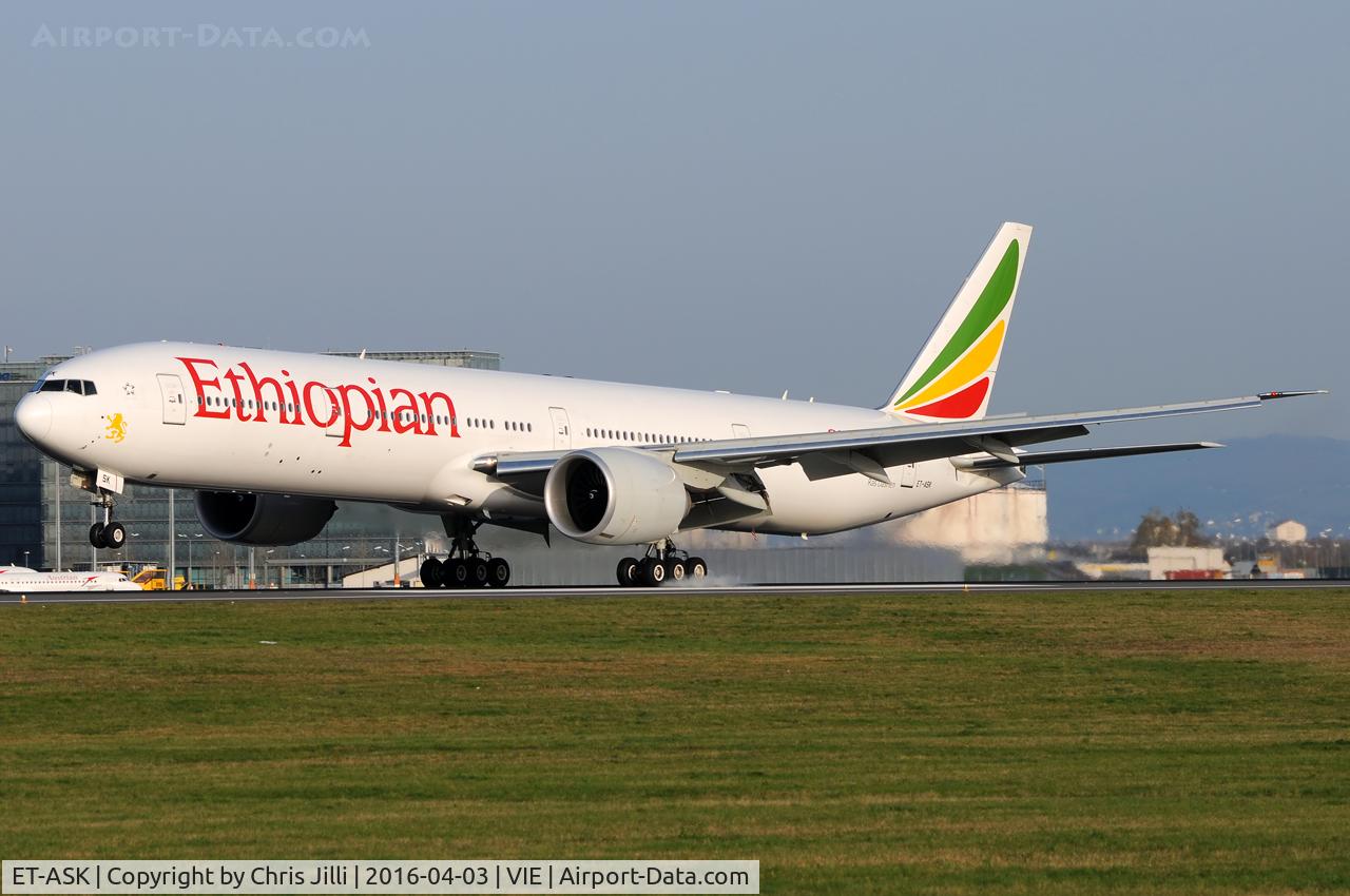 ET-ASK, 2015 Boeing 777-360/ER C/N 44550, Ethiopian Airlines