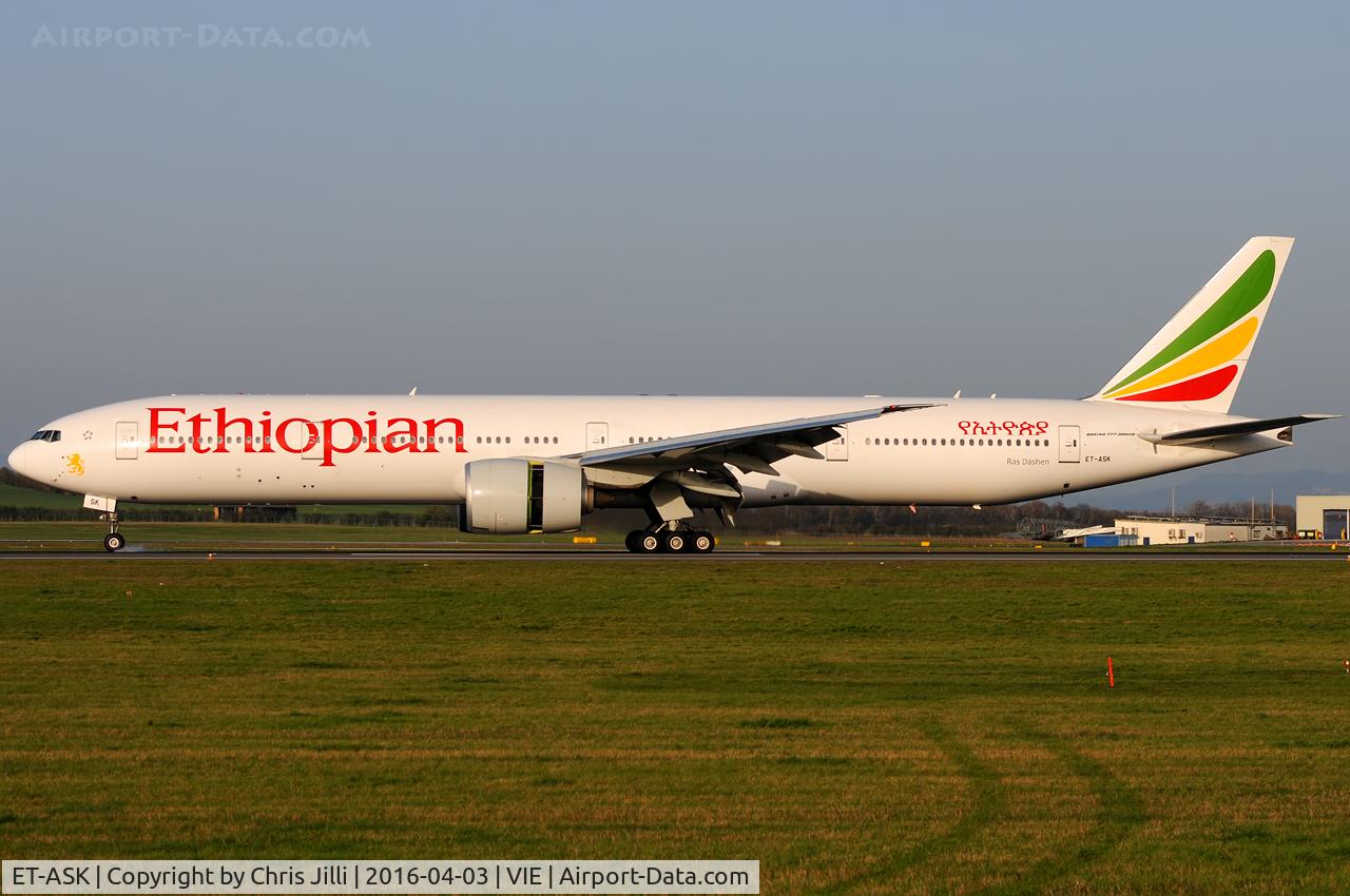 ET-ASK, 2015 Boeing 777-360/ER C/N 44550, Ethiopian Airlines