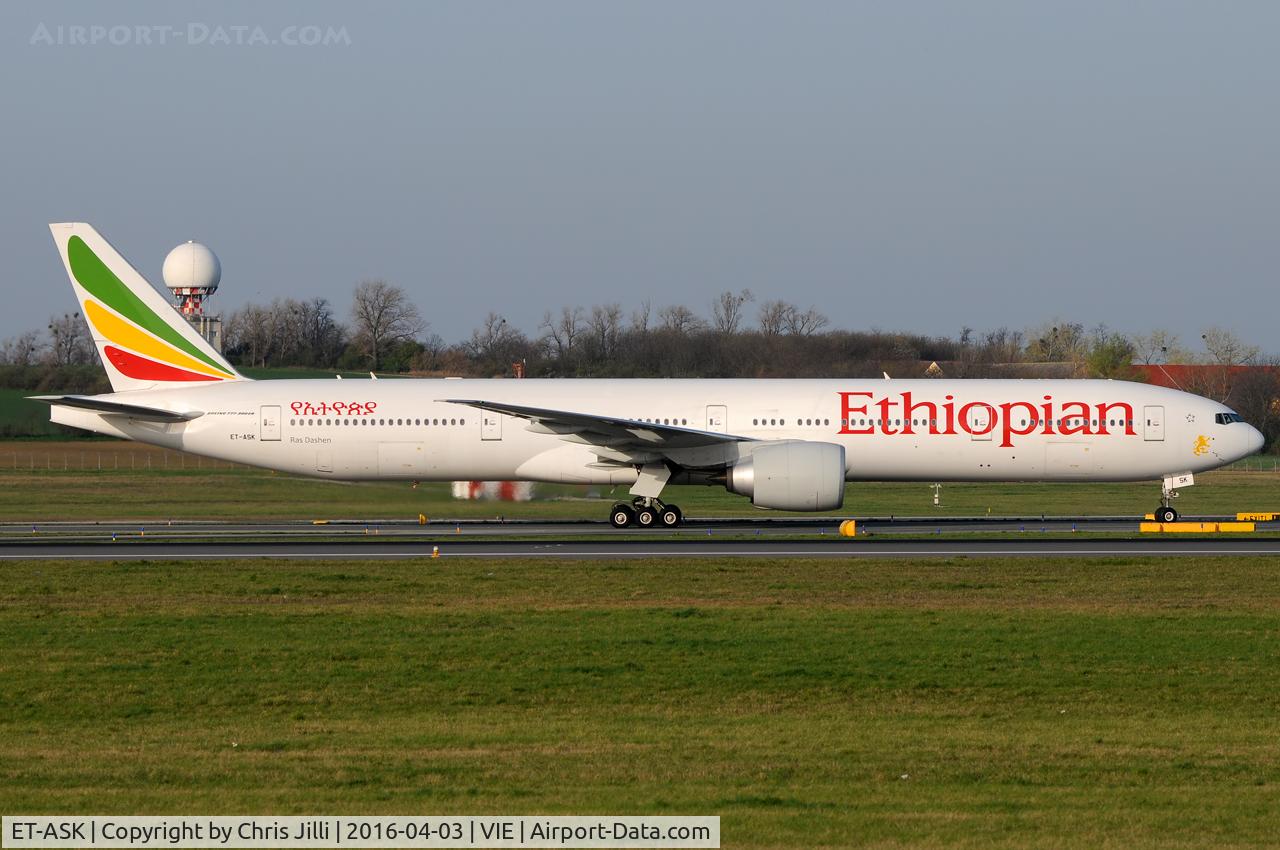 ET-ASK, 2015 Boeing 777-360/ER C/N 44550, Ethiopian Airlines