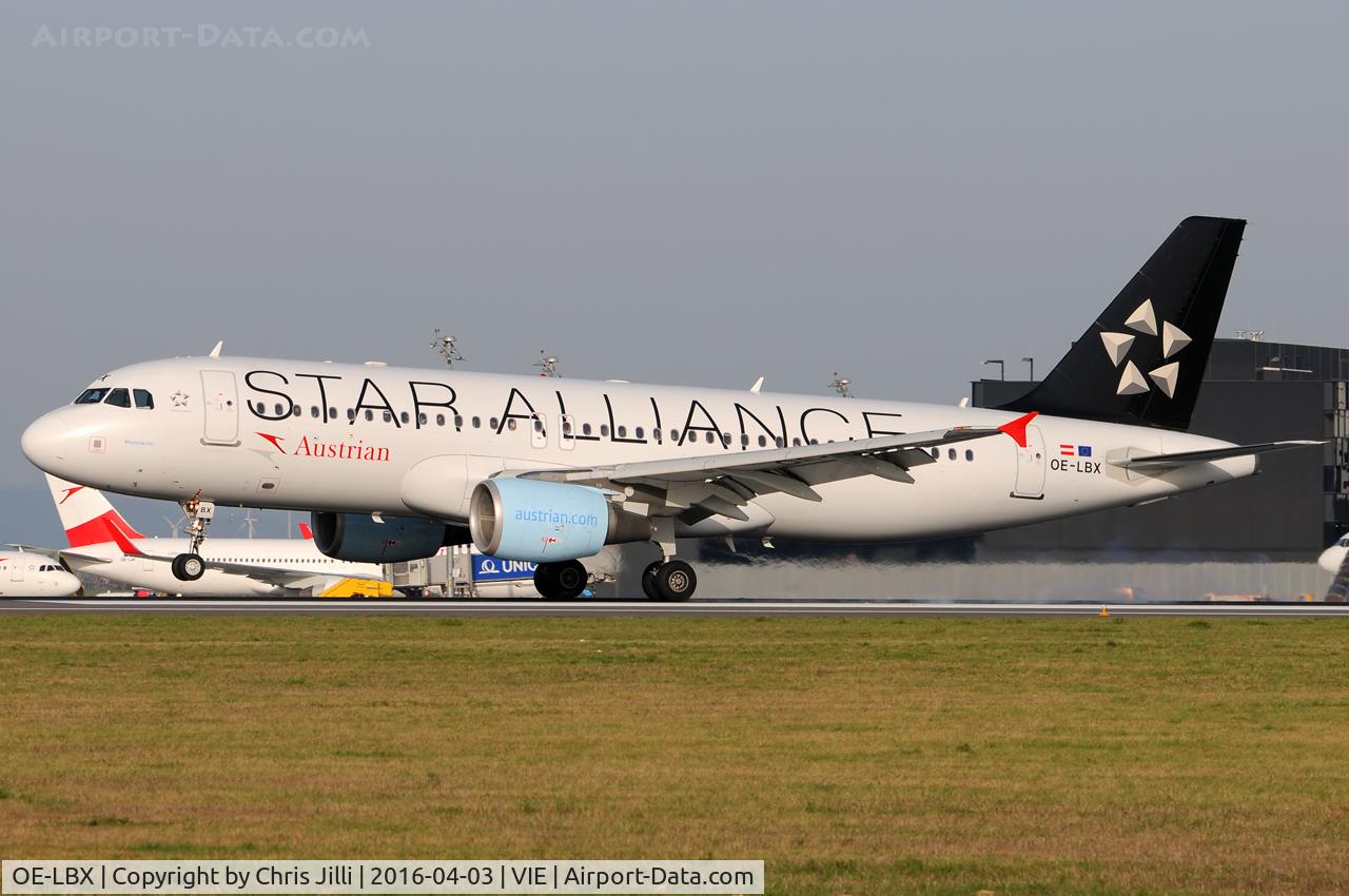 OE-LBX, 2002 Airbus A320-214 C/N 1735, Austrian AIrlines