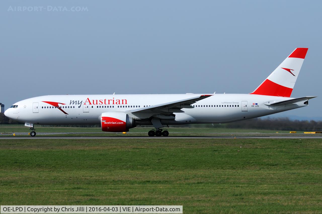 OE-LPD, 2006 Boeing 777-2Z9/ER C/N 35960, Austrian AIrlines