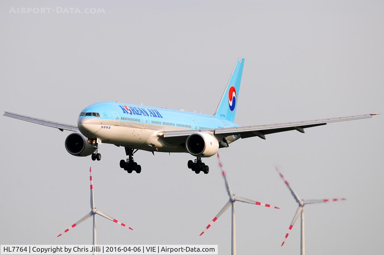 HL7764, 2007 Boeing 777-2B5/ER C/N 34214, Korean Air