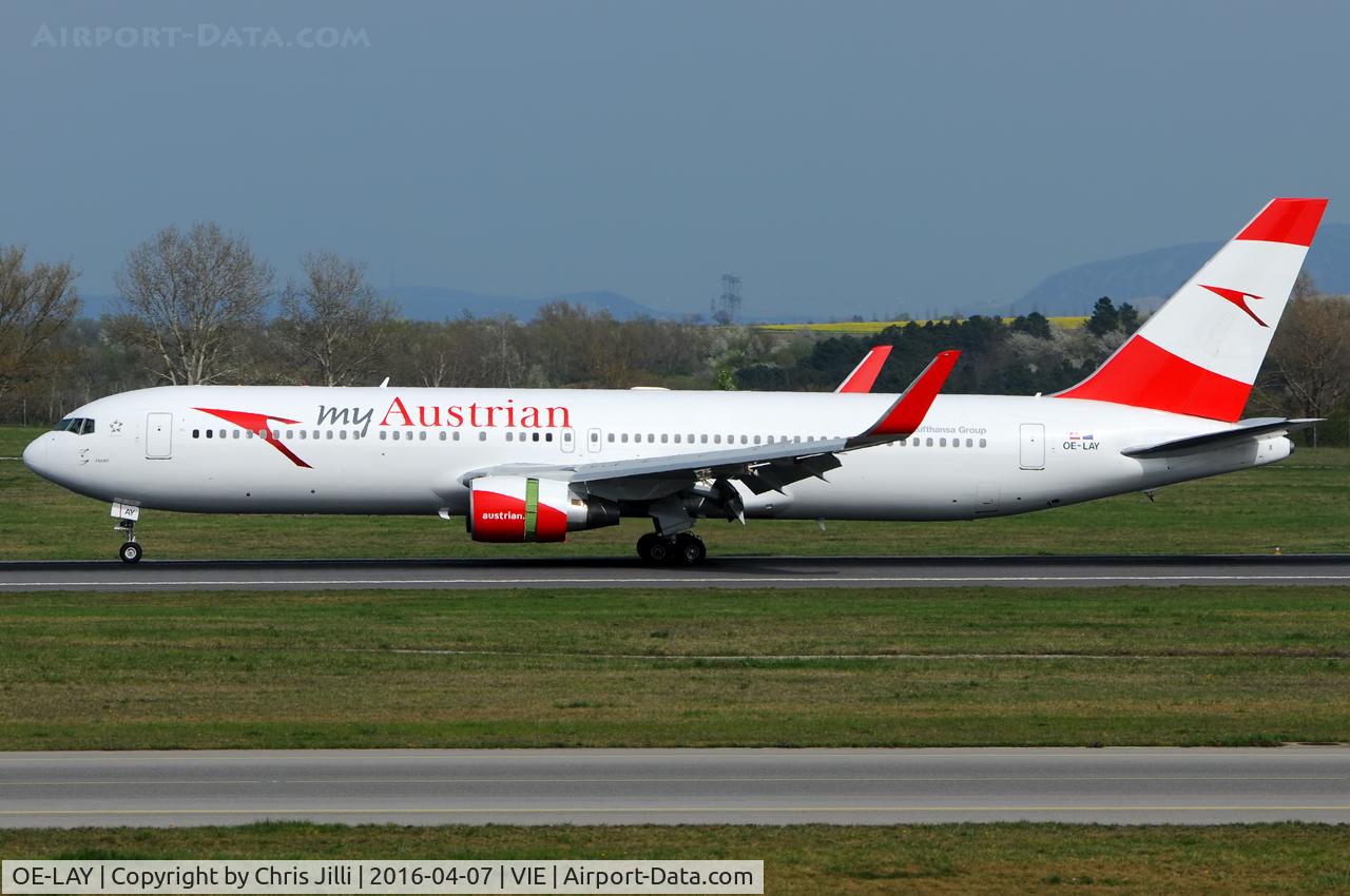 OE-LAY, 1998 Boeing 767-3Z9/ER C/N 29867, Austrian AIrlines