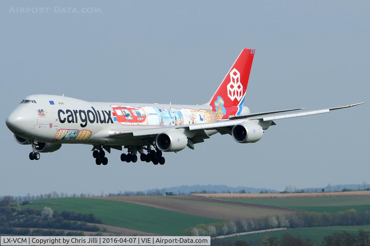 LX-VCM, 2015 Boeing 747-8F C/N 61169, Cargolux
