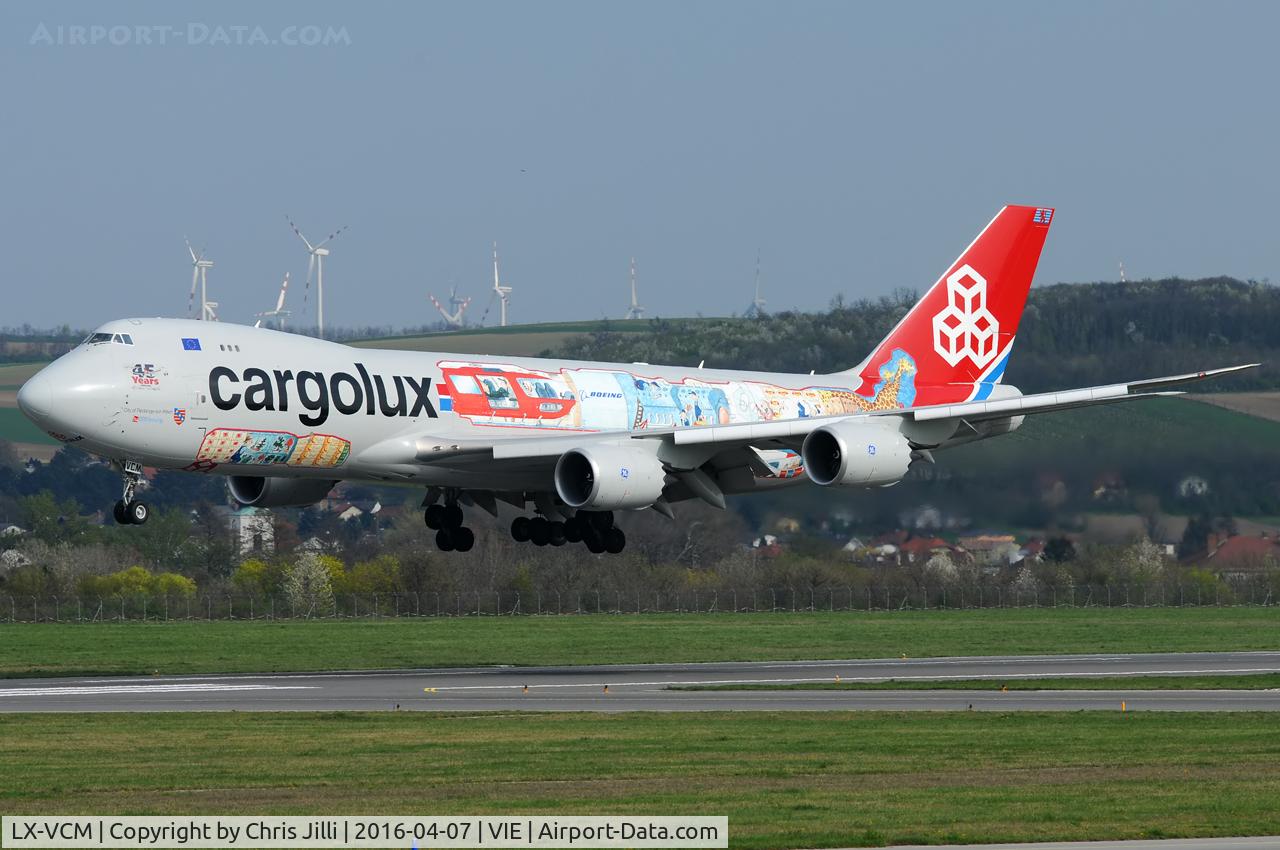 LX-VCM, 2015 Boeing 747-8F C/N 61169, Cargolux