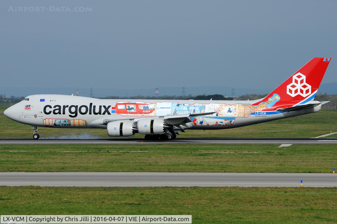 LX-VCM, 2015 Boeing 747-8F C/N 61169, Cargolux