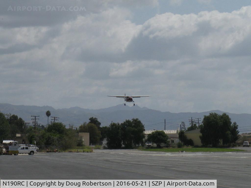 N190RC, 1953 Cessna 190 C/N 16056, 1953 Cessna 190 BUSINESSLINER, Continental W670 220 Hp, the 190s and 195s were the last Cessna radial-engined aircraft. on final Rwy 22