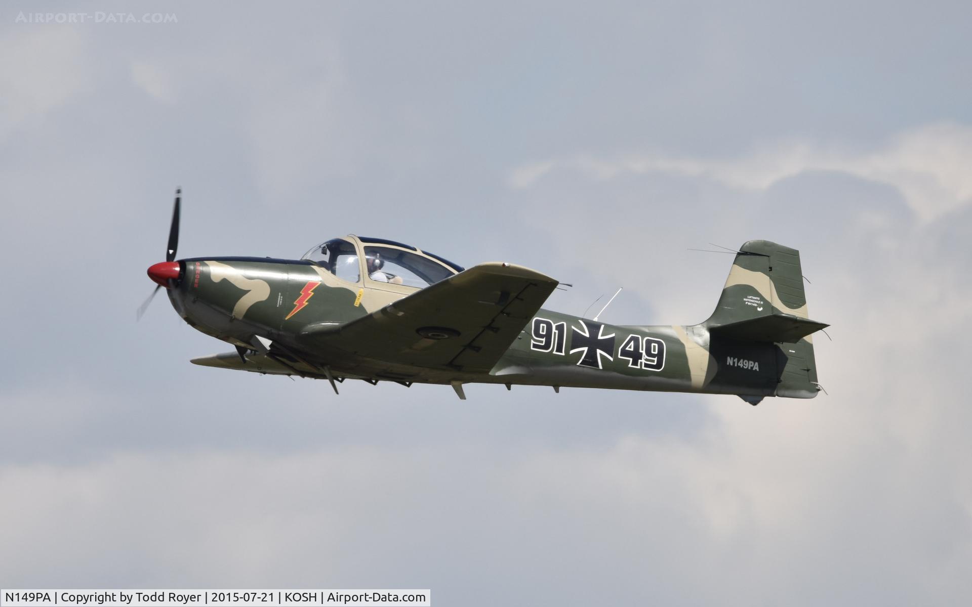 N149PA, 1965 Piaggio P-149E C/N 350, Airventure 2105