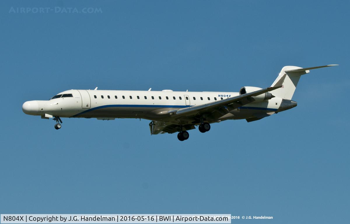 N804X, 1999 Canadair CRJ-700 (CL-600-2C10) Regional Jet C/N 10002, On final to 33L.