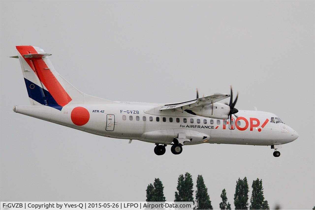 F-GVZB, 1997 ATR 42-500 C/N 524, ATR 42-500, On final rwy 06, Paris-Orly Airport (LFPO-ORY)