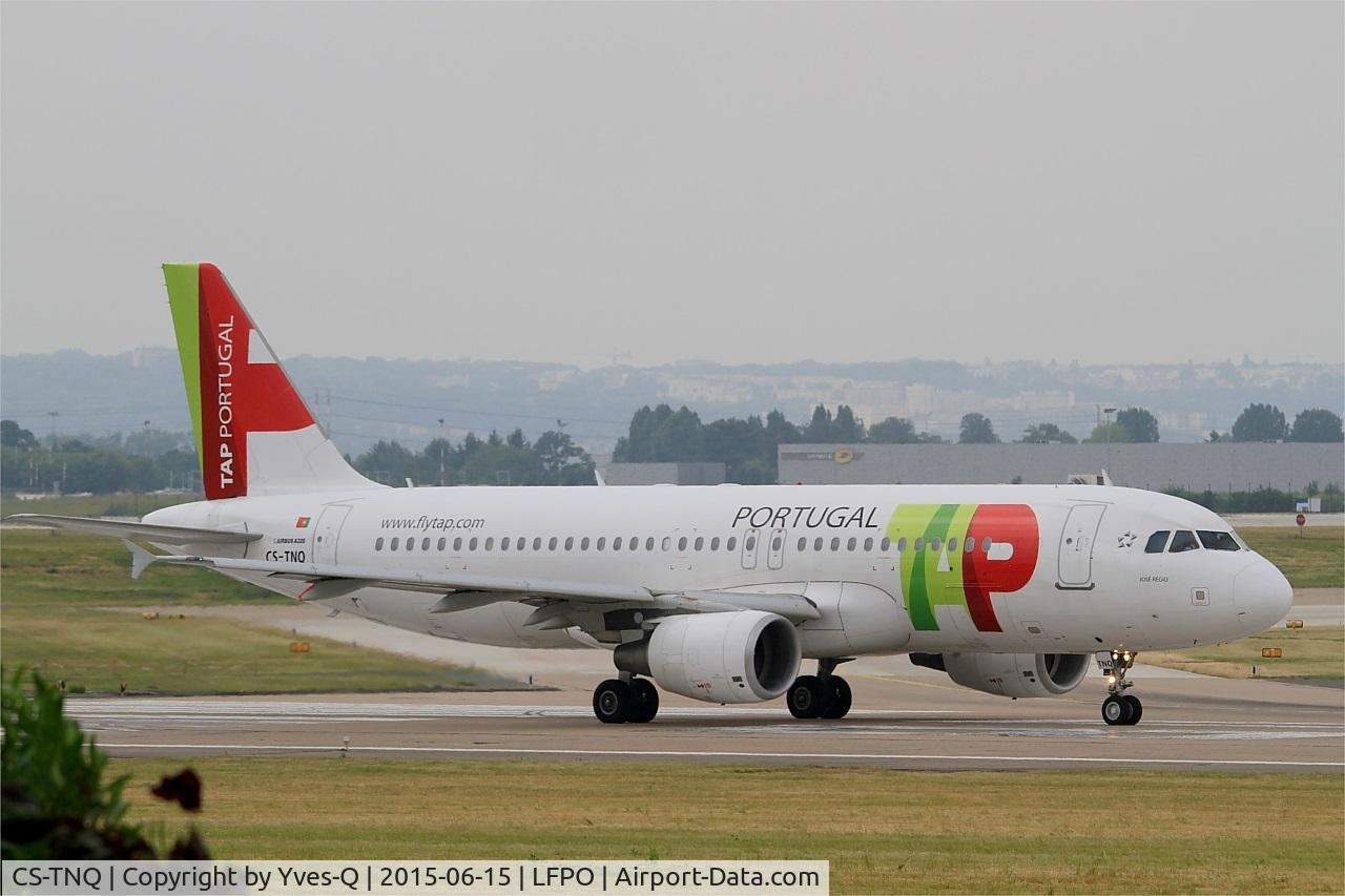 CS-TNQ, 2009 Airbus A320-214 C/N 3769, Airbus A320-214, Ready to take off rwy 08, Paris-Orly airport (LFPO-ORY)