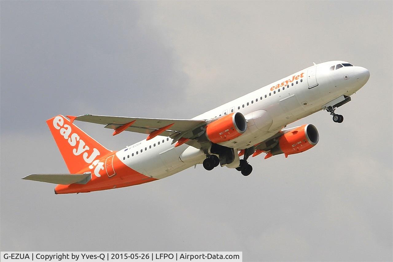 G-EZUA, 2011 Airbus A320-214 C/N 4588, Airbus A320-214, Take off Rwy 08, Paris-Orly Airport (LFPO-ORY)