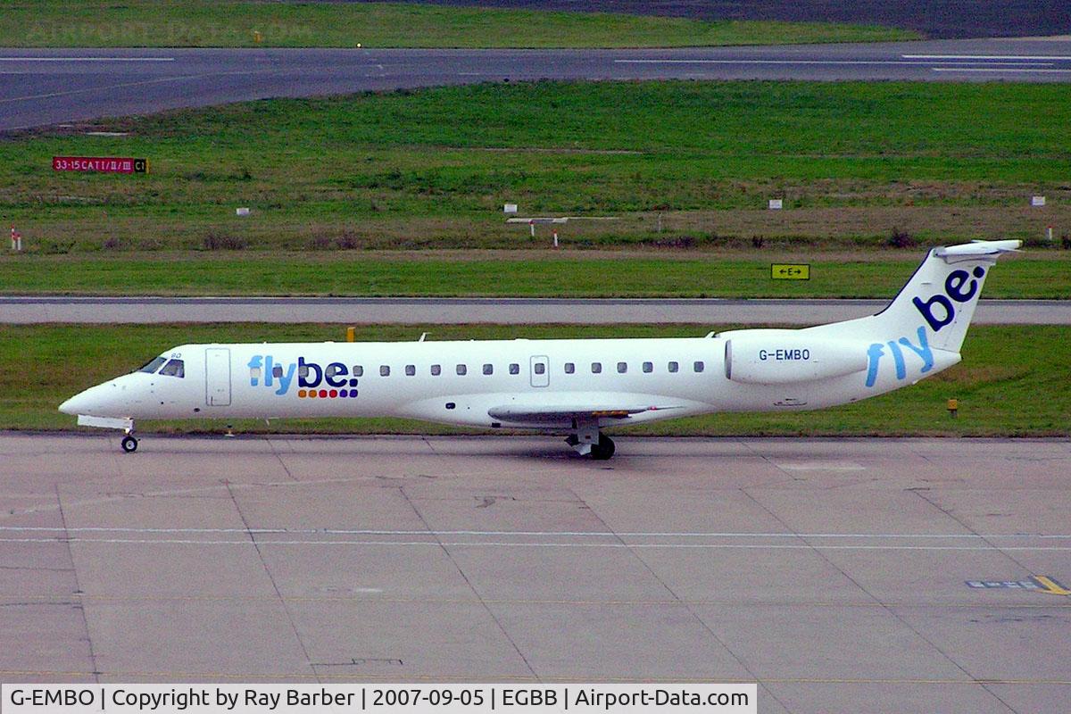 G-EMBO, 2000 Embraer EMB-145EU (ERJ-145EU) C/N 145219, Embraer ERJ-145EU [145219] (Flybe) Birmingham Int'l~G 05/09/2007