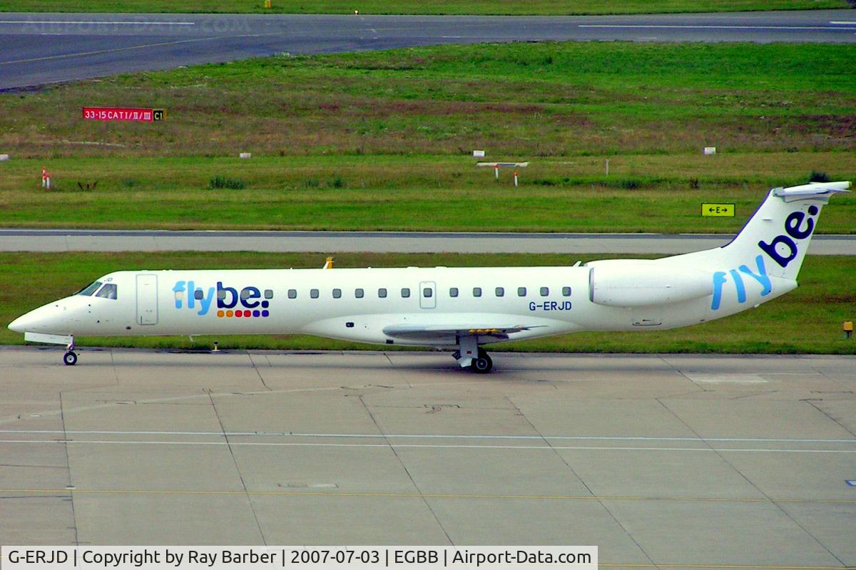G-ERJD, 2000 Embraer EMB-145EP (ERJ-145EP) C/N 145290, Embraer ERJ-145EP [145290] (Flybe) Birmingham Int'l~G 03/07/2007