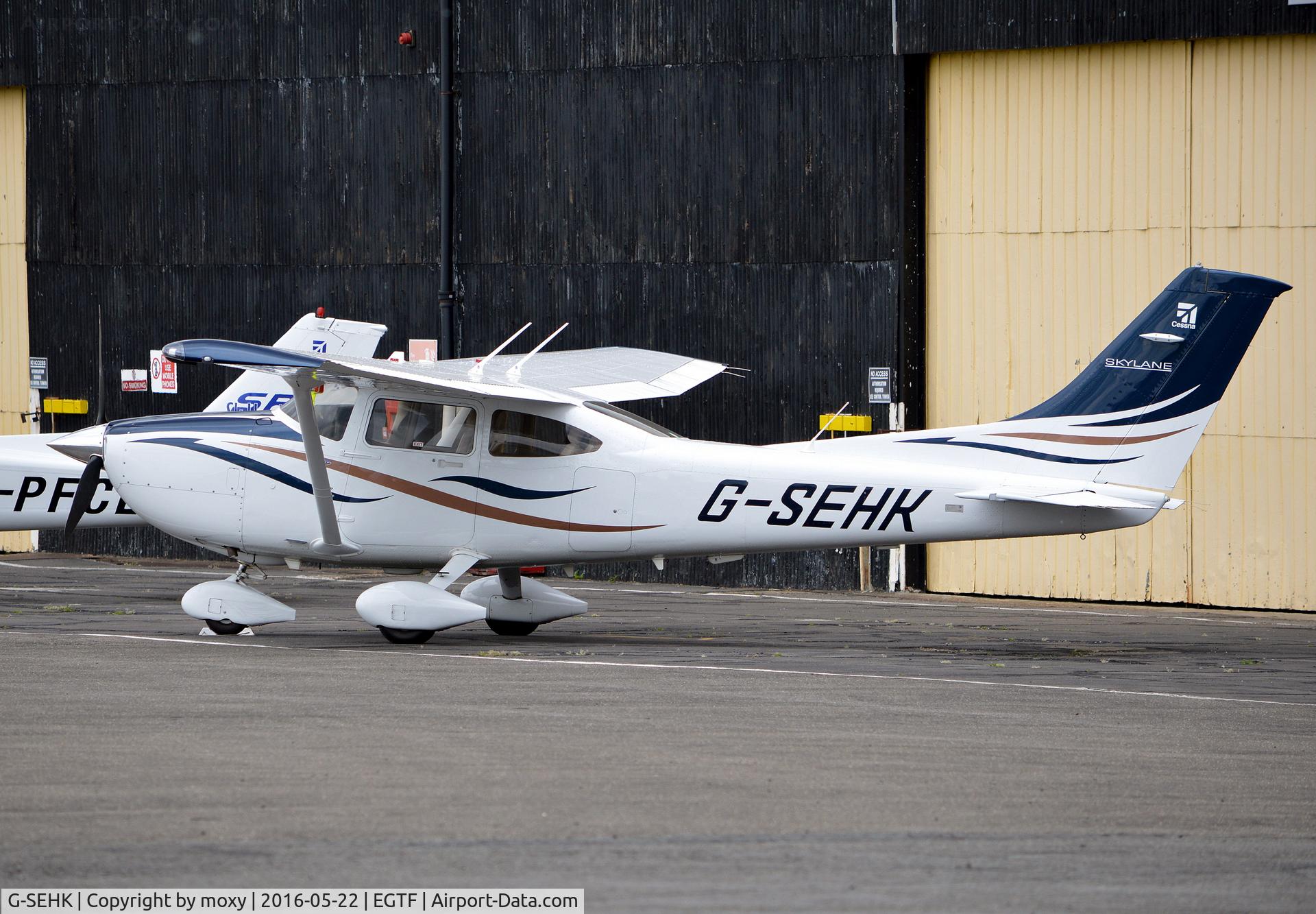 G-SEHK, 2008 Cessna 182T Skylane C/N 18282132, Cessna 182T Skylane at Fairoaks. Ex N232TD