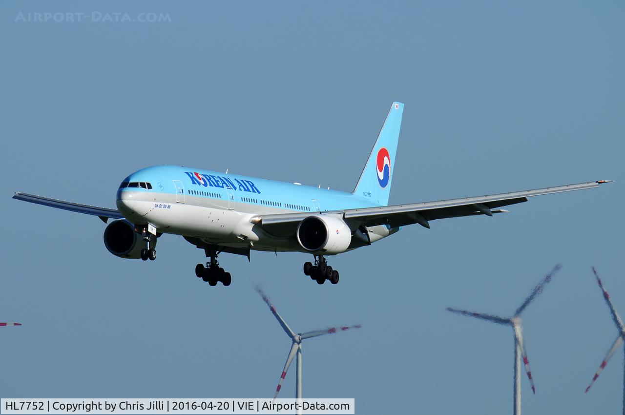 HL7752, 2007 Boeing 777-2B5/ER C/N 34211, Korean Air
