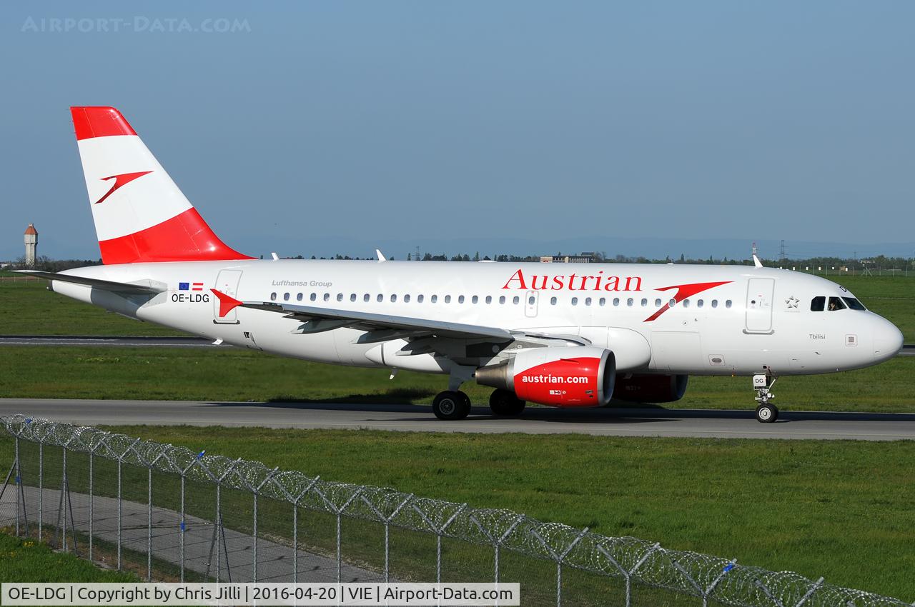 OE-LDG, 2006 Airbus A319-112 C/N 2652, Austrian Airlines