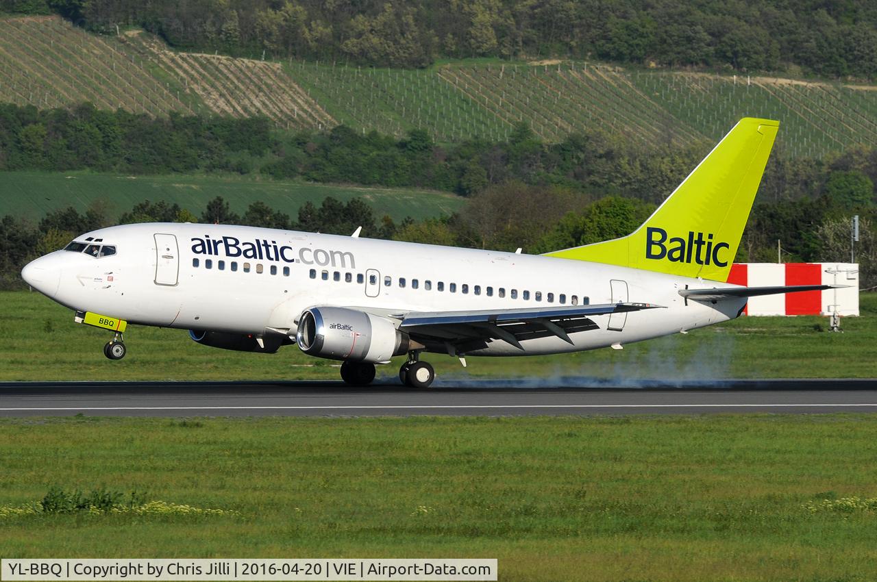 YL-BBQ, 1992 Boeing 737-522 C/N 26691, Air Baltic