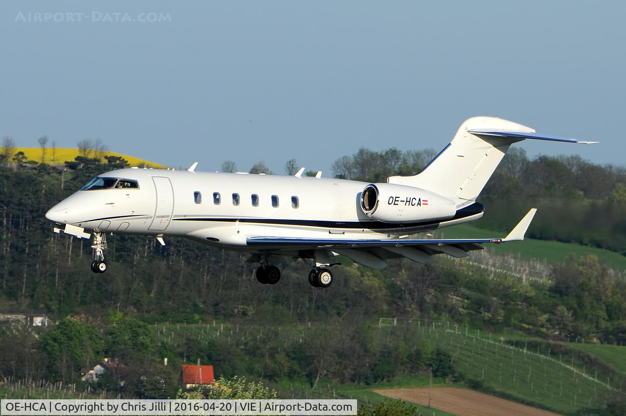 OE-HCA, 2009 Bombardier Challenger 300 (BD-100-1A10) C/N 20274, Private