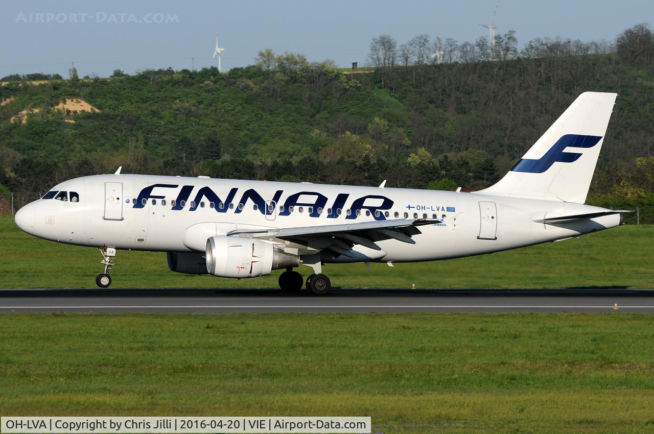 OH-LVA, 1999 Airbus A319-112 C/N 1073, Finnair