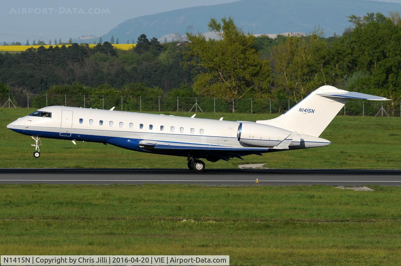 N1415N, 2006 Bombardier BD-700 1A10 Global Express XRS C/N 9202, Private