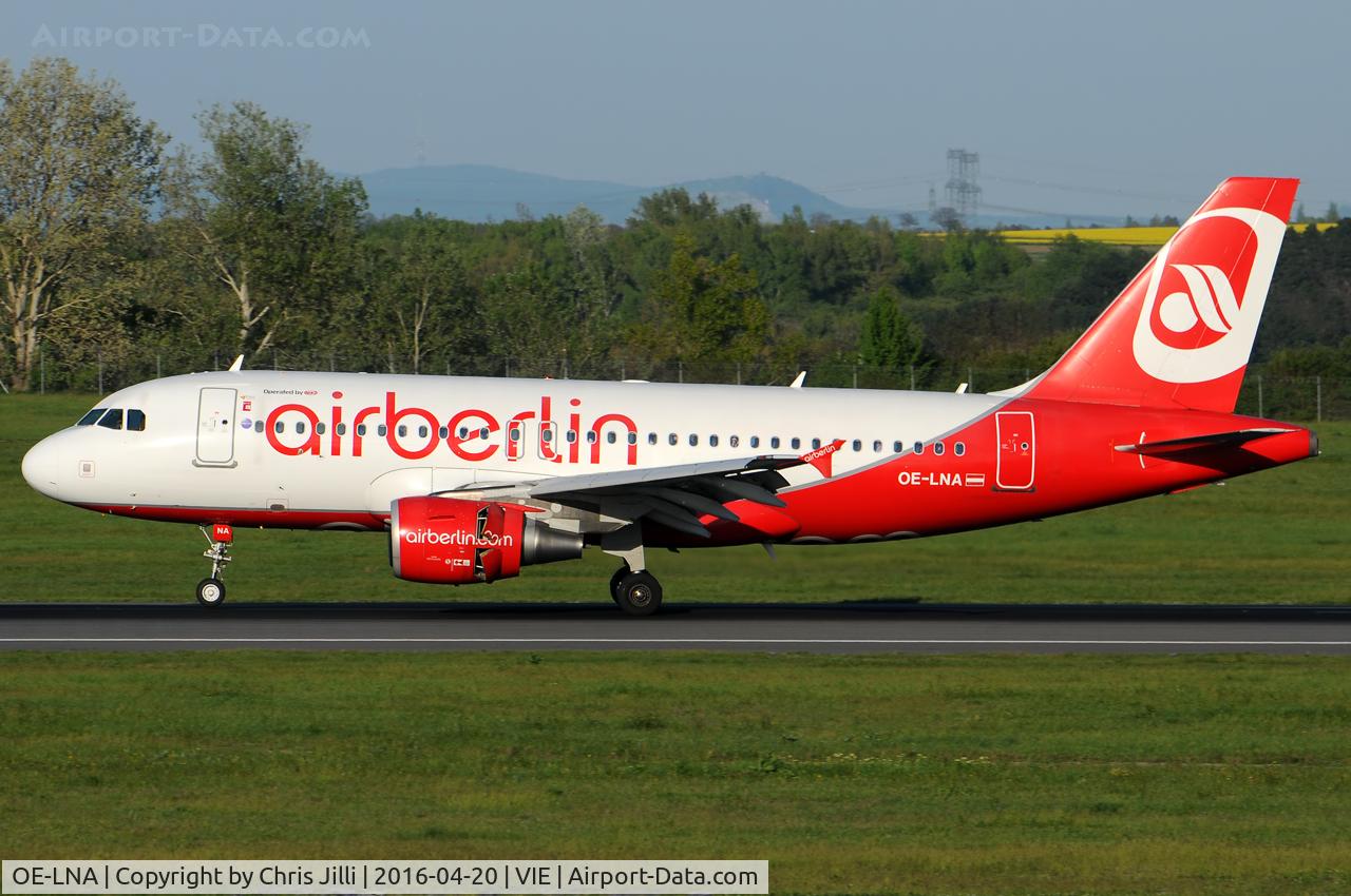 OE-LNA, 2008 Airbus A319-112 C/N 3661, Air Berlin NIki