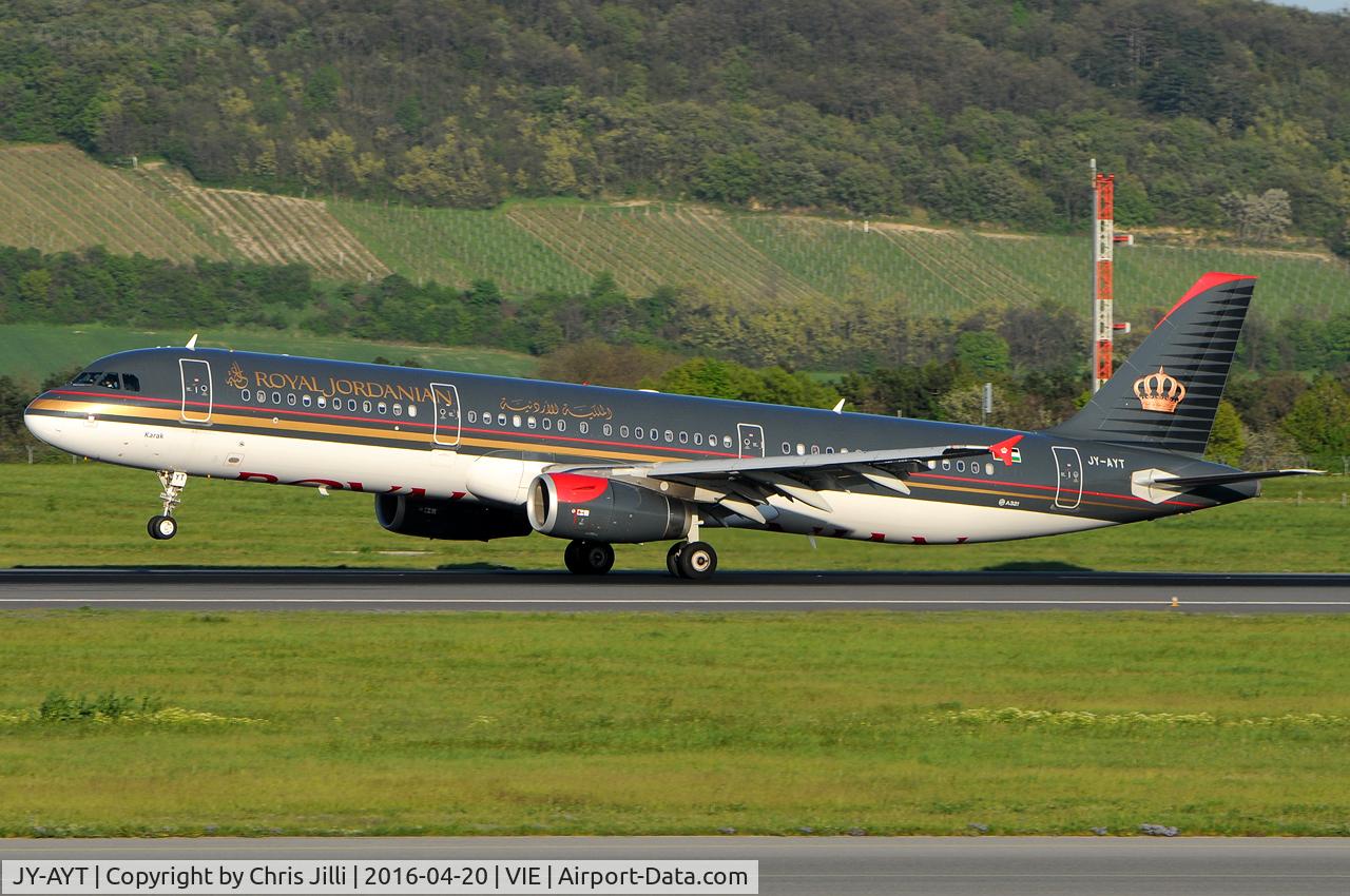 JY-AYT, 2012 Airbus A321-231 C/N 5099, Royal Jordanian