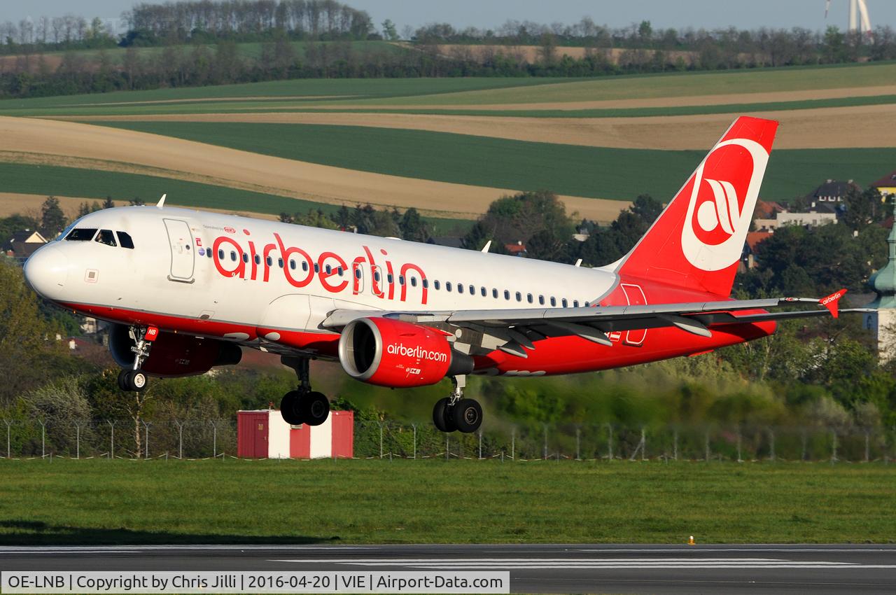 OE-LNB, 2008 Airbus A319-112 C/N 3447, Air Berlin NIKI