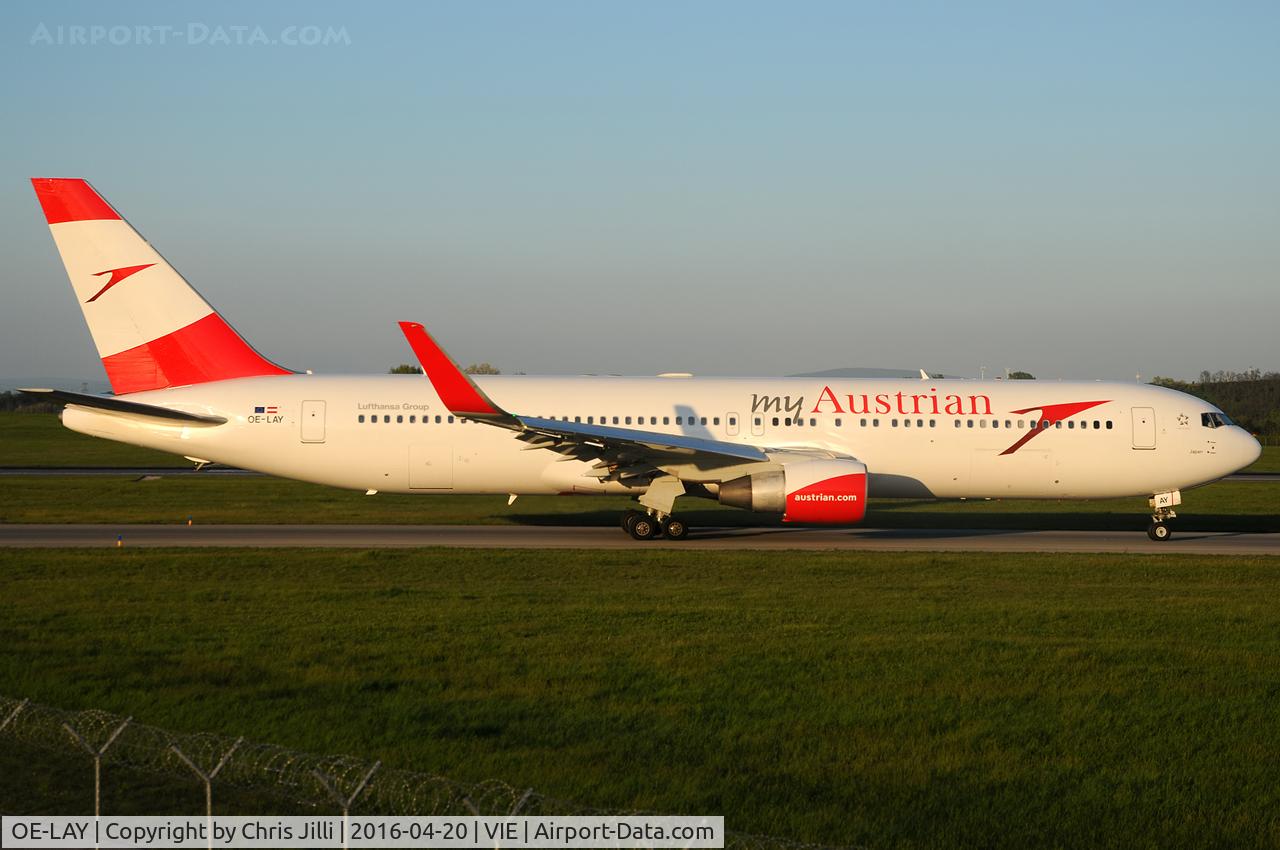 OE-LAY, 1998 Boeing 767-3Z9/ER C/N 29867, Austrian Airlines