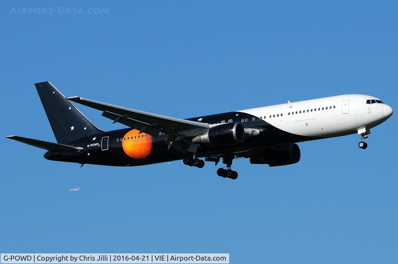 G-POWD, 2003 Boeing 767-36N/ER C/N 30847, Titan Airways