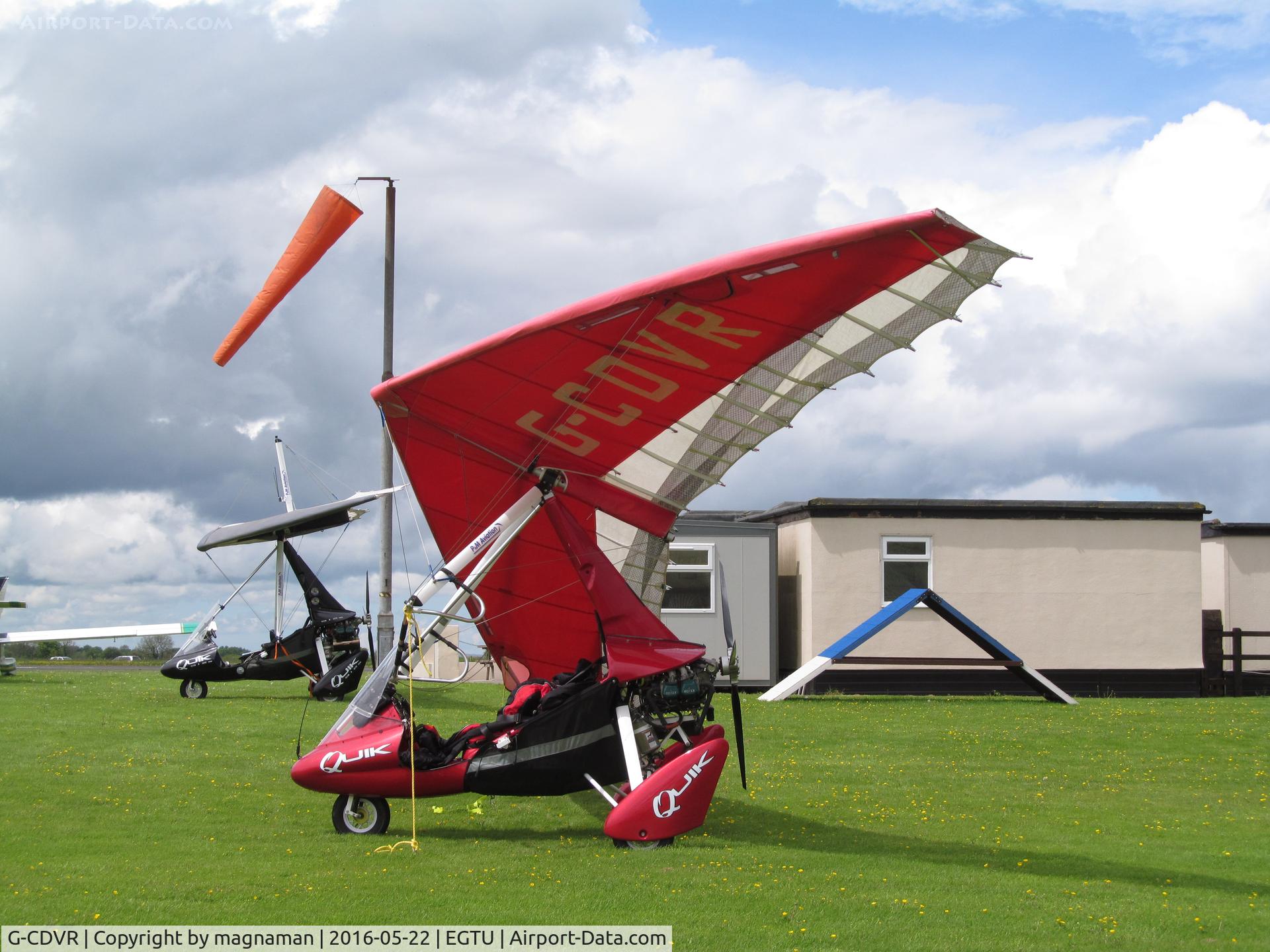 G-CDVR, 2006 P&M Aviation Quik GT450 C/N 8160, one of three at field today