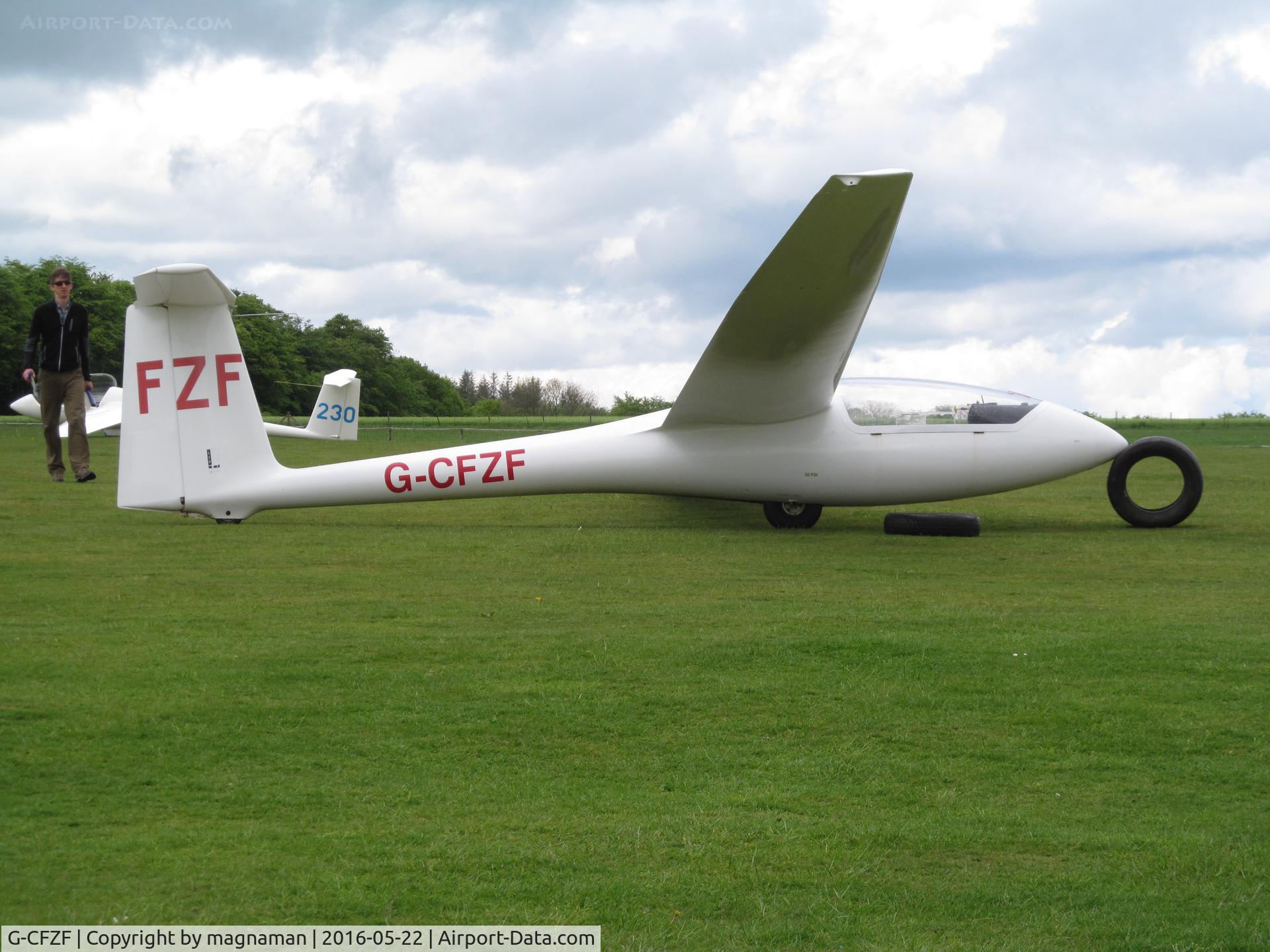 G-CFZF, PZL-Swidnik SZD-51-1 Junior C/N B-1861, At lovely North Hill, Devon