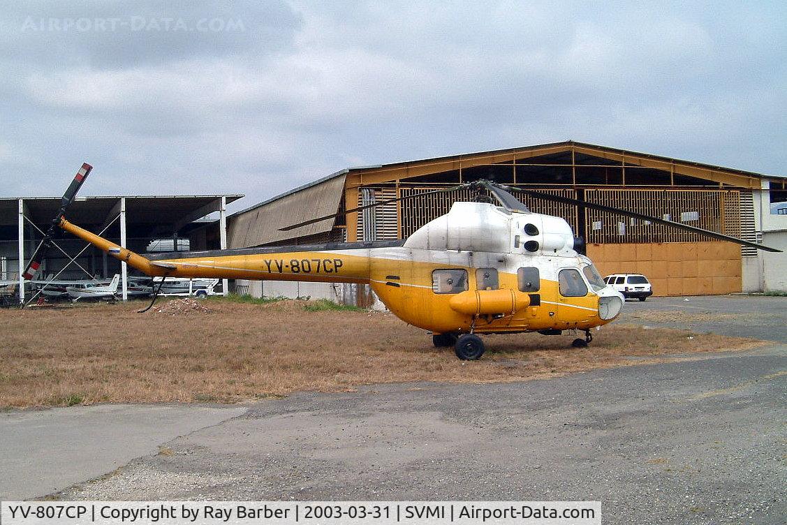 YV-807CP, 1979 MIL Mi-2 Hoplite C/N 525930128, Mil Mi-2 Hoplite [525930128] (Inversions) Caracas-Simon Bolivar Int'l~YV 30/03/2003