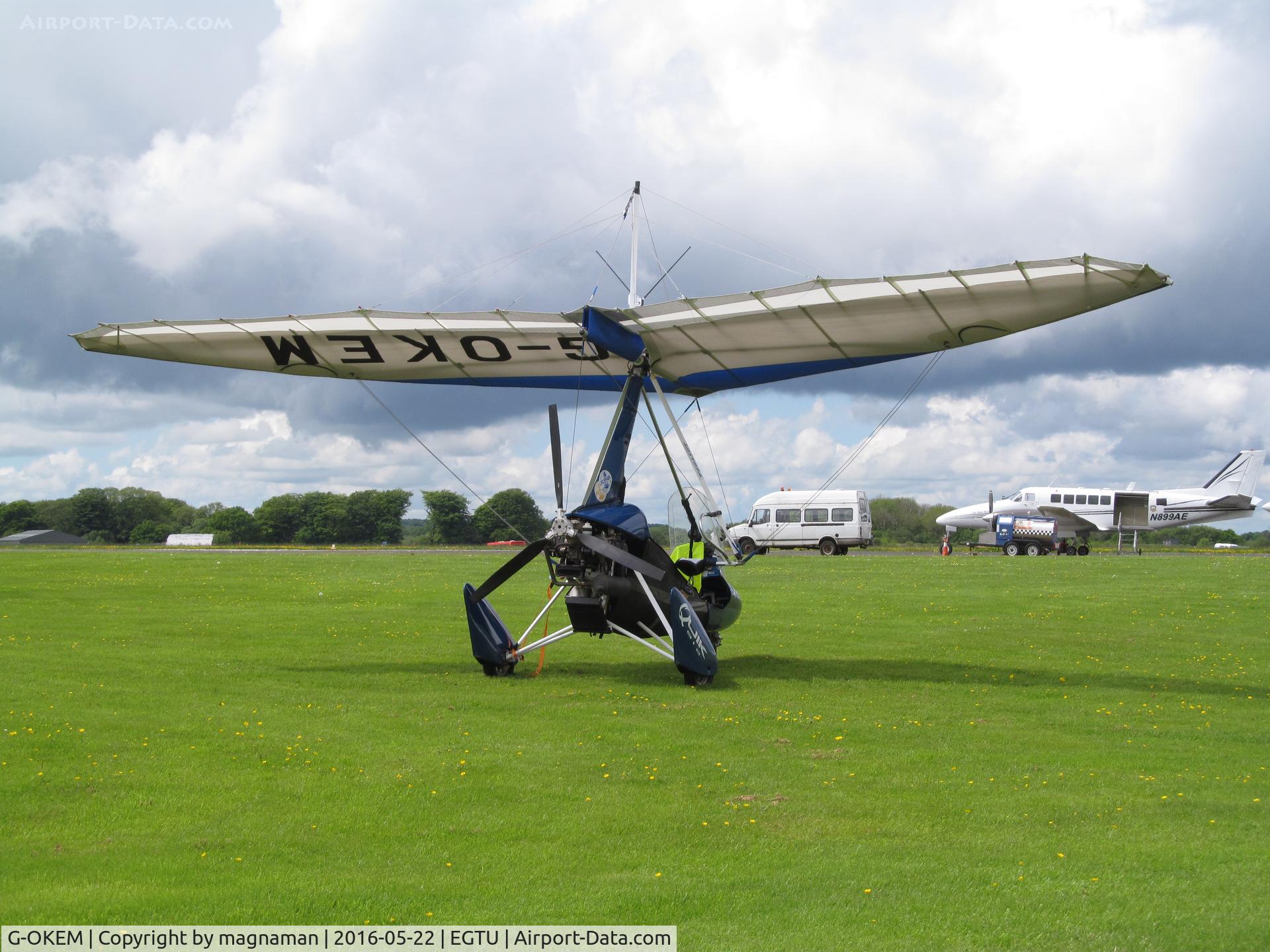 G-OKEM, 2004 Mainair Pegasus Quik C/N 8047, at dunkeswell