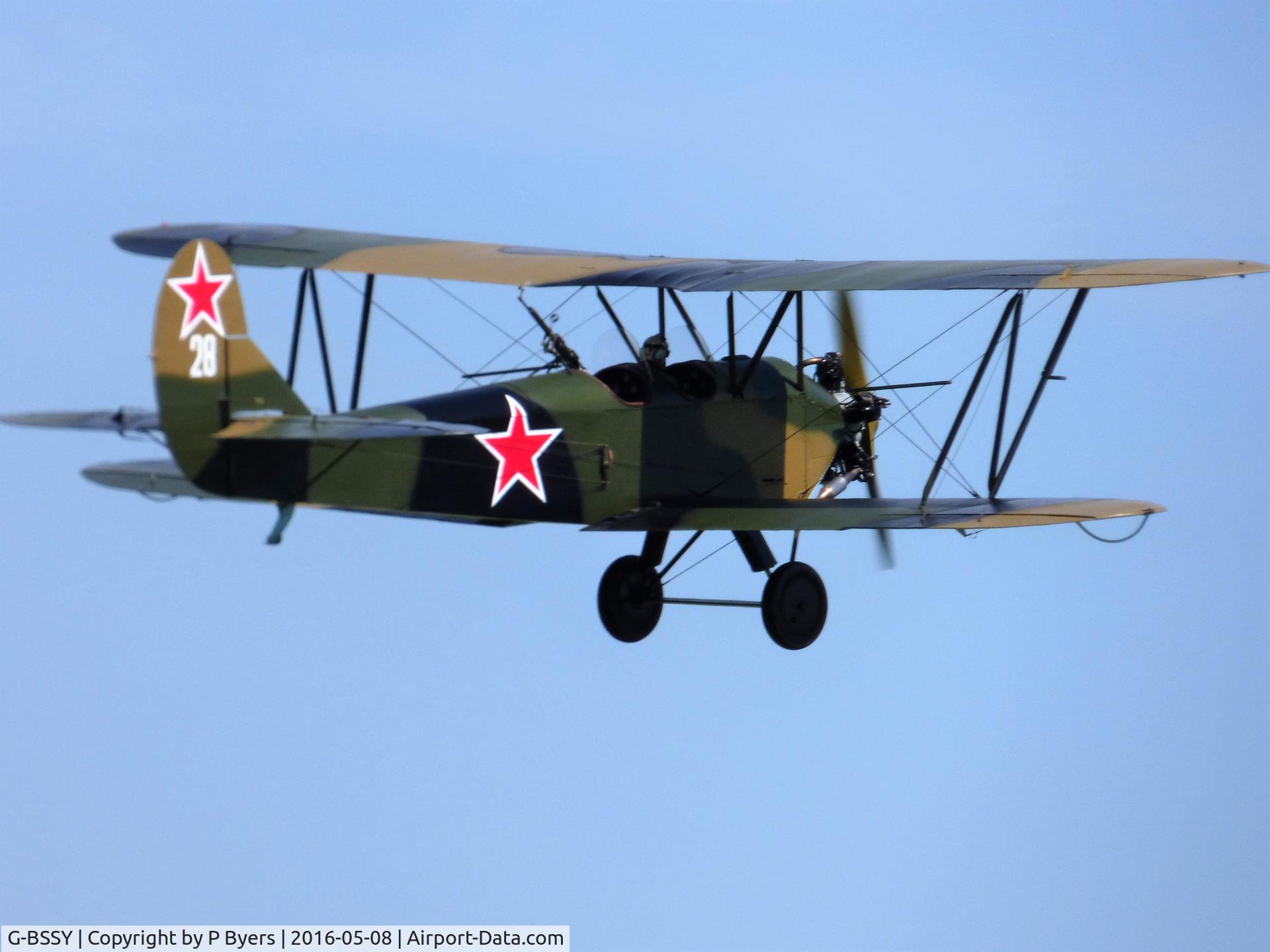 G-BSSY, 1944 Polikarpov Po-2 C/N 0094, Old Warden Aerodrome  8 May 2016