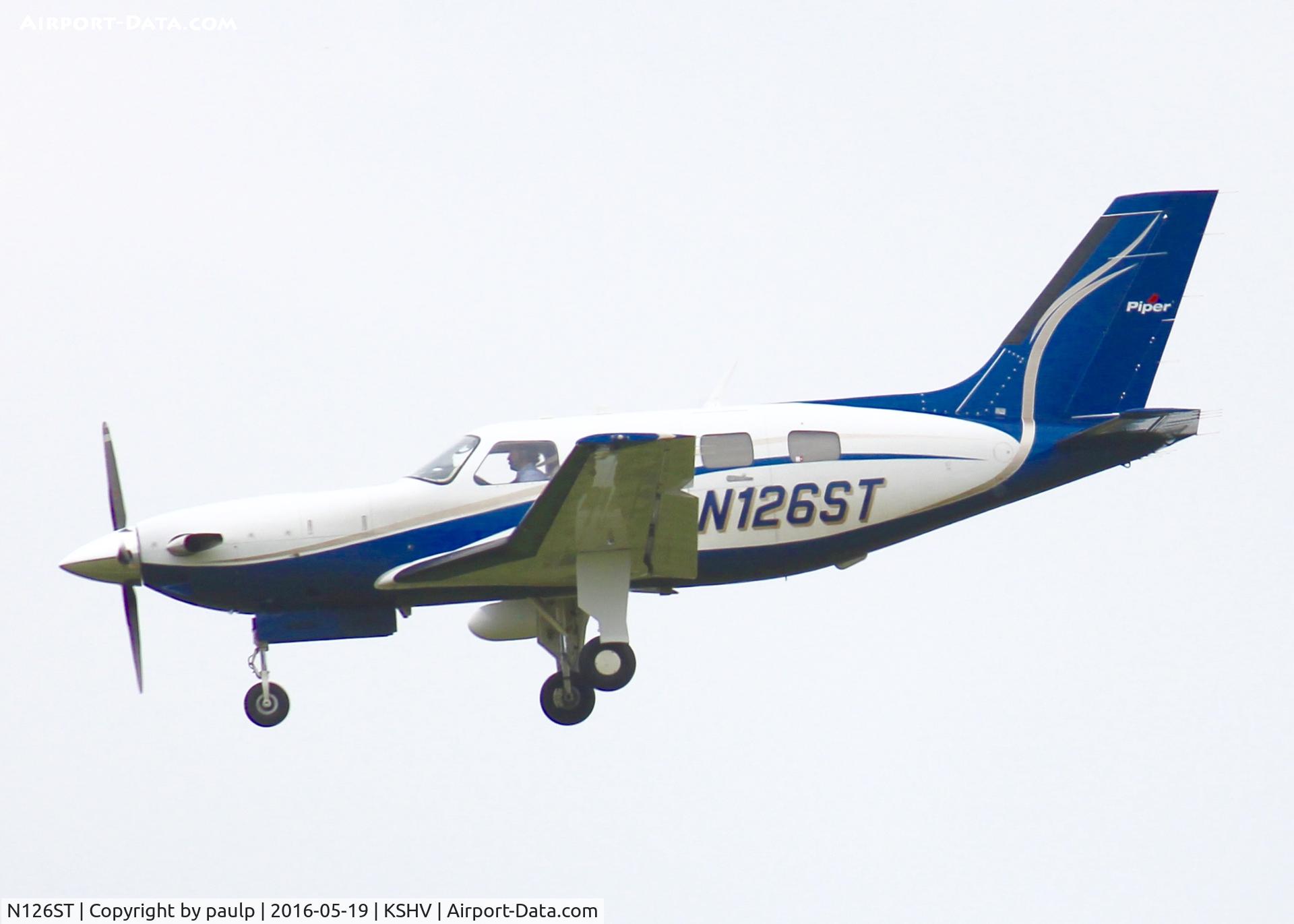 N126ST, Piper PA-46-500TP C/N 4697465, At Shreveport Regional.