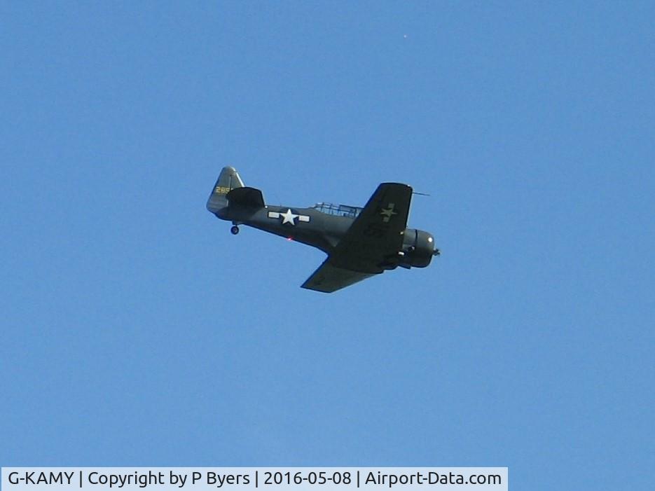 G-KAMY, North American AT-6D Harvard III C/N 88-16849 (42-85068), North American AT-6D-NT Texan G-KAMY/285068 Old Warden Aerodrome, Bedfordshire