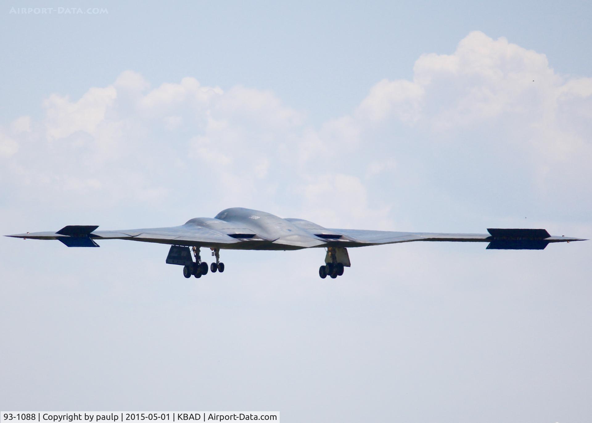 93-1088, 1993 Northrop Grumman B-2A Spirit C/N 1021/AV-21, At Barksdale Air Force Base.
