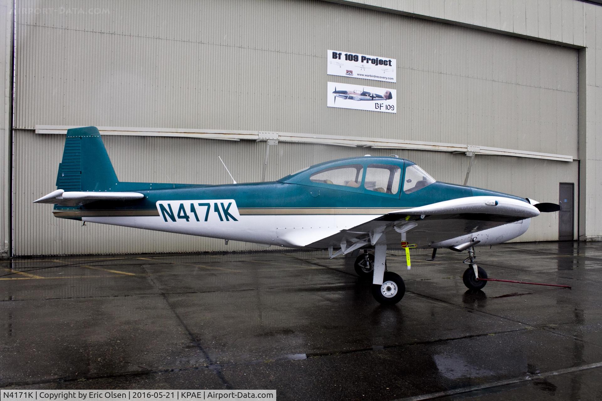 N4171K, 1948 Ryan Navion C/N NAV-4-1171, Navion at KPAE.
