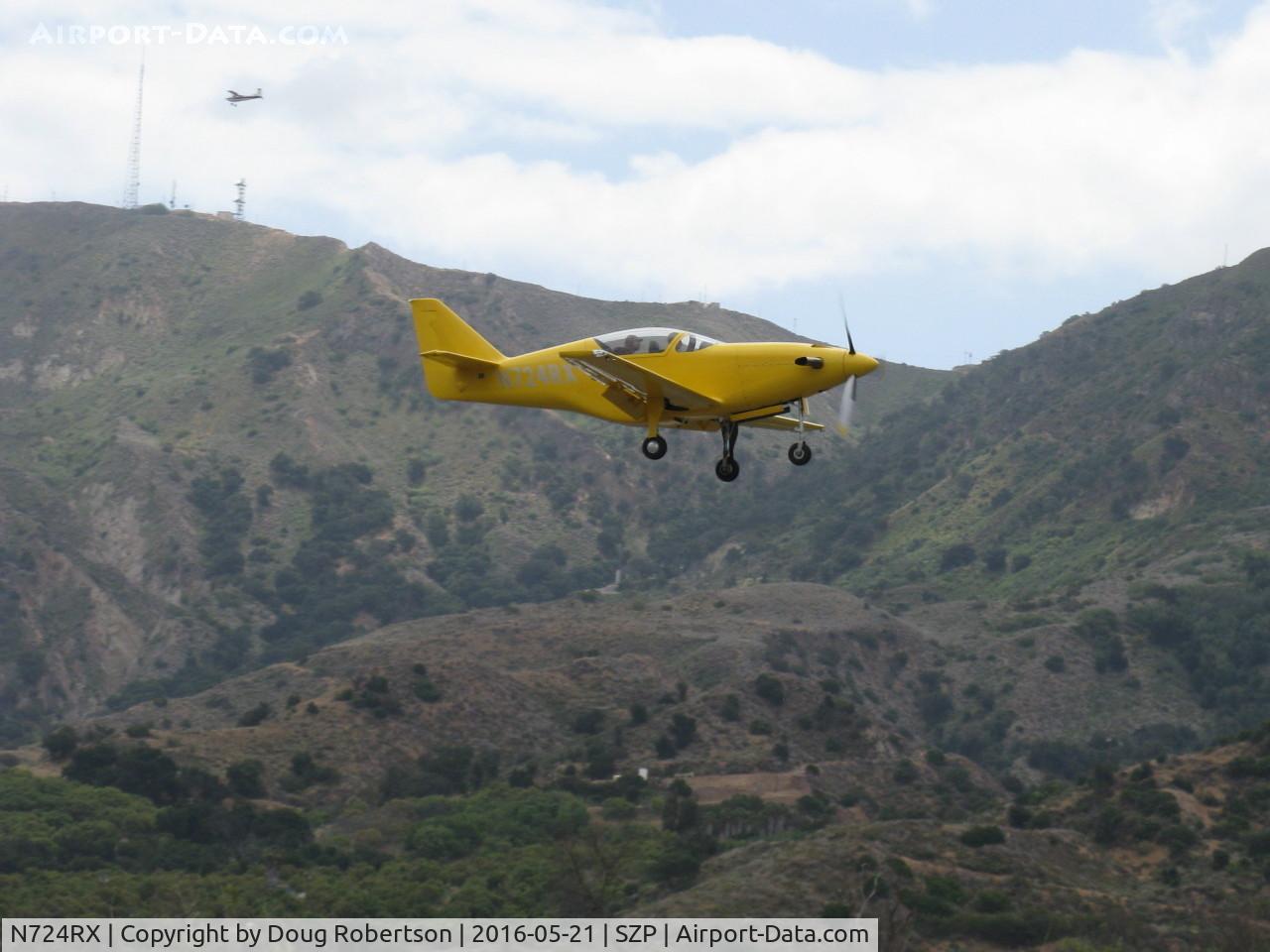 N724RX, 2006 Legend Aircraft Legend C/N 001, 2006 Snead SPECIAL TURBINE LEGEND jetprop, Walter M601-D Turbine, 724 shp, reversible-pitch prop, cruise 334 mph, Vne 400 mph, down & dirty low pass over Rwy 22