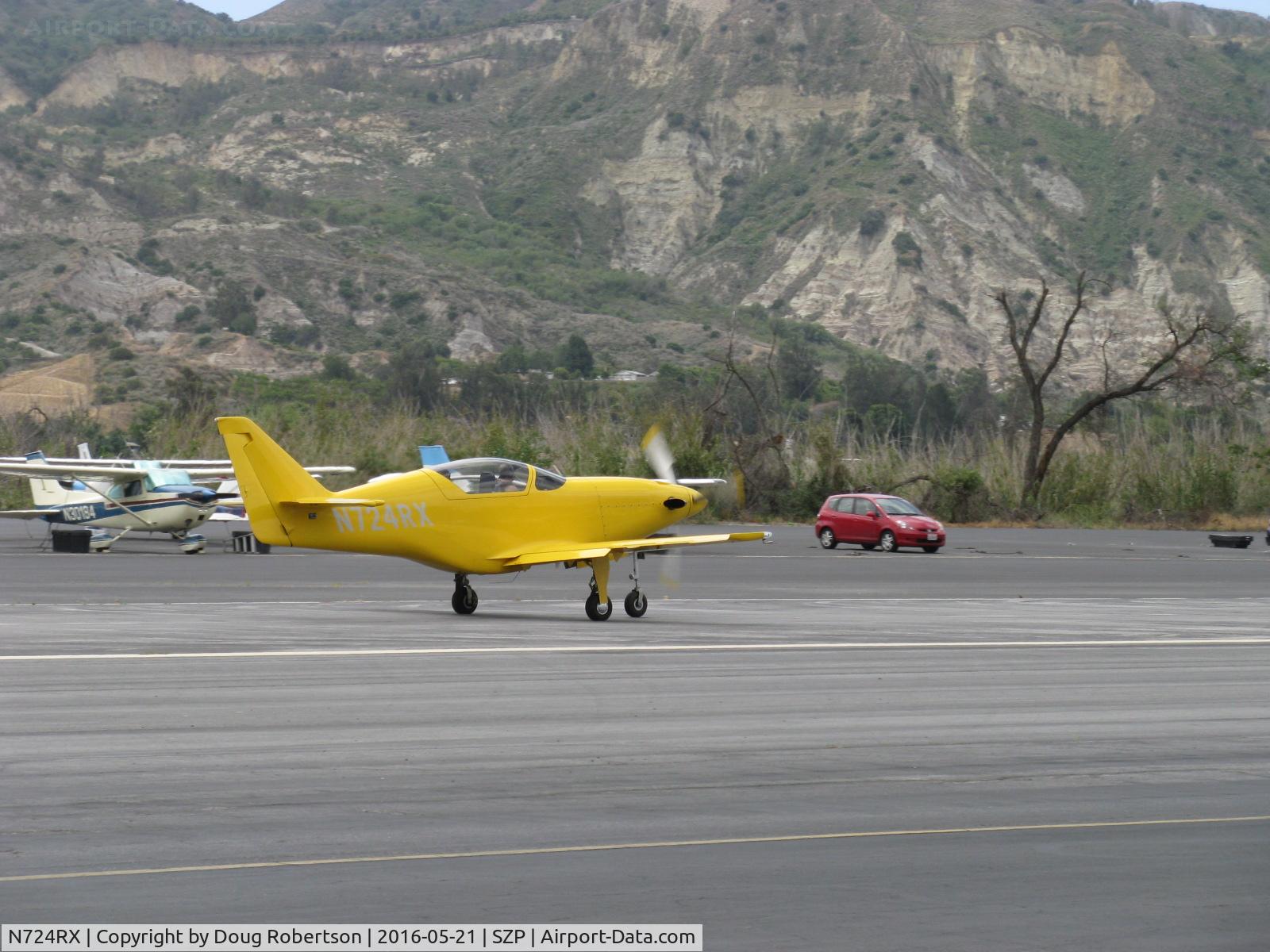 N724RX, 2006 Legend Aircraft Legend C/N 001, 2006 Snead SPECIAL TURBINE LEGEND jetprop, Walter M601-D Turbine 724 shp, takeoff roll Rwy 22