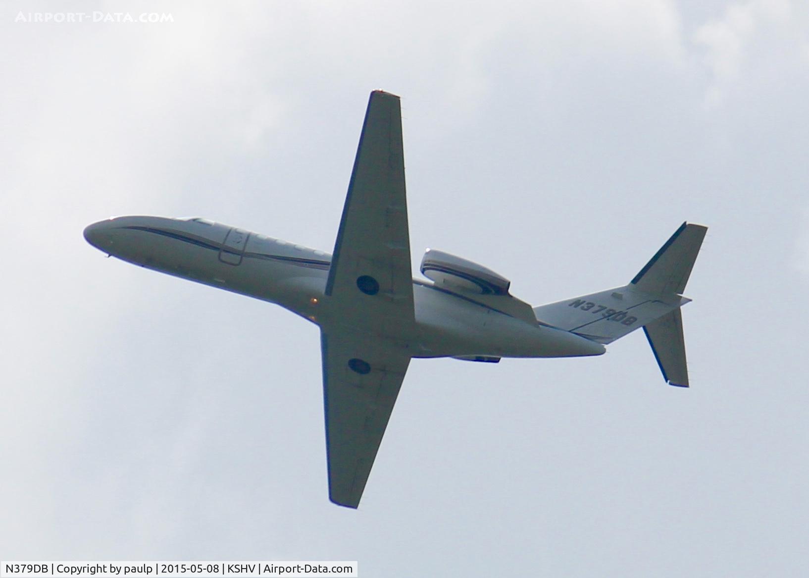 N379DB, 2007 Cessna 525B CitationJet CJ3 C/N 525B0191, At Shreveport Regional.