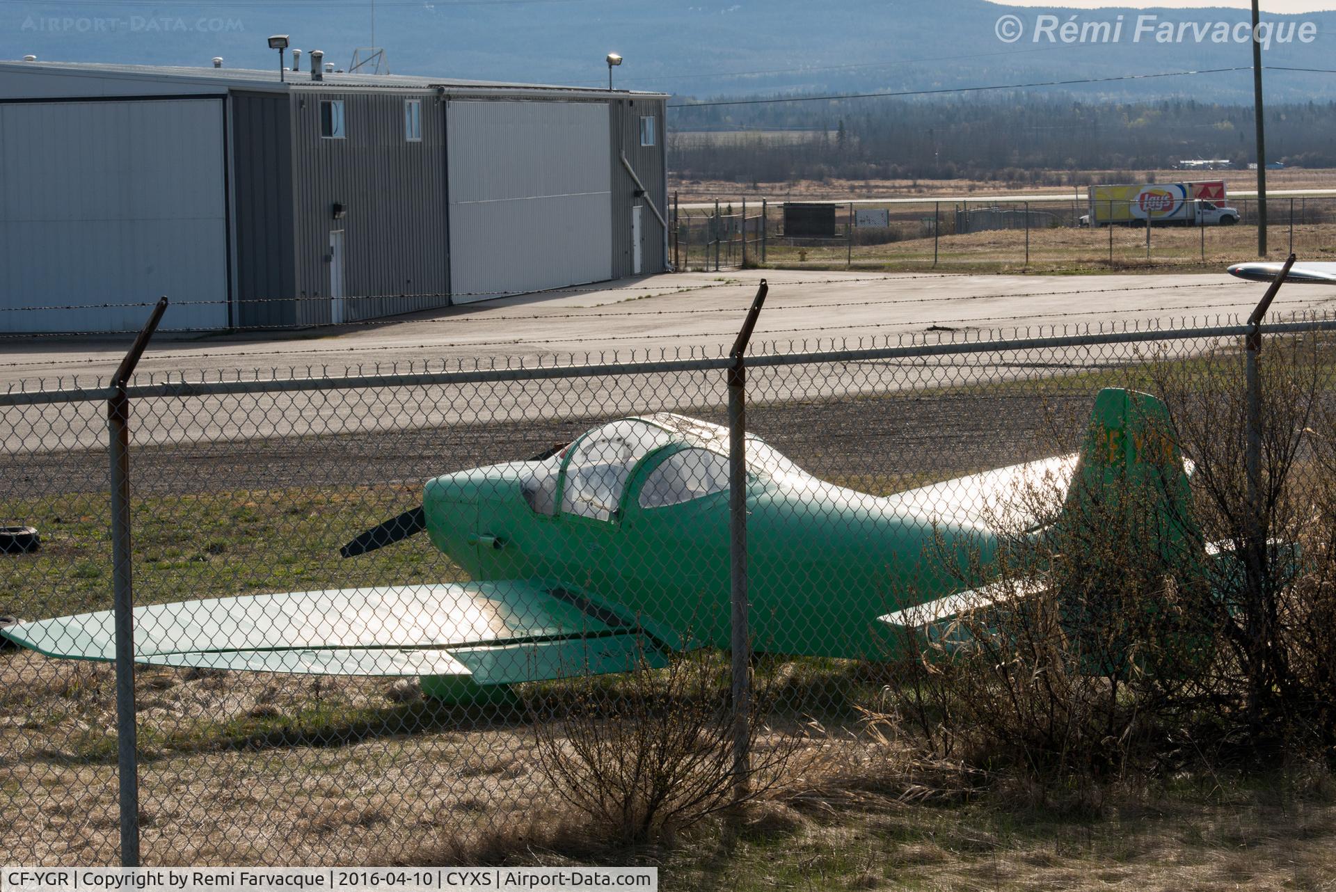 CF-YGR, 1969 Piel CP-301 Emeraude C/N 1283, Parked south of main terminal