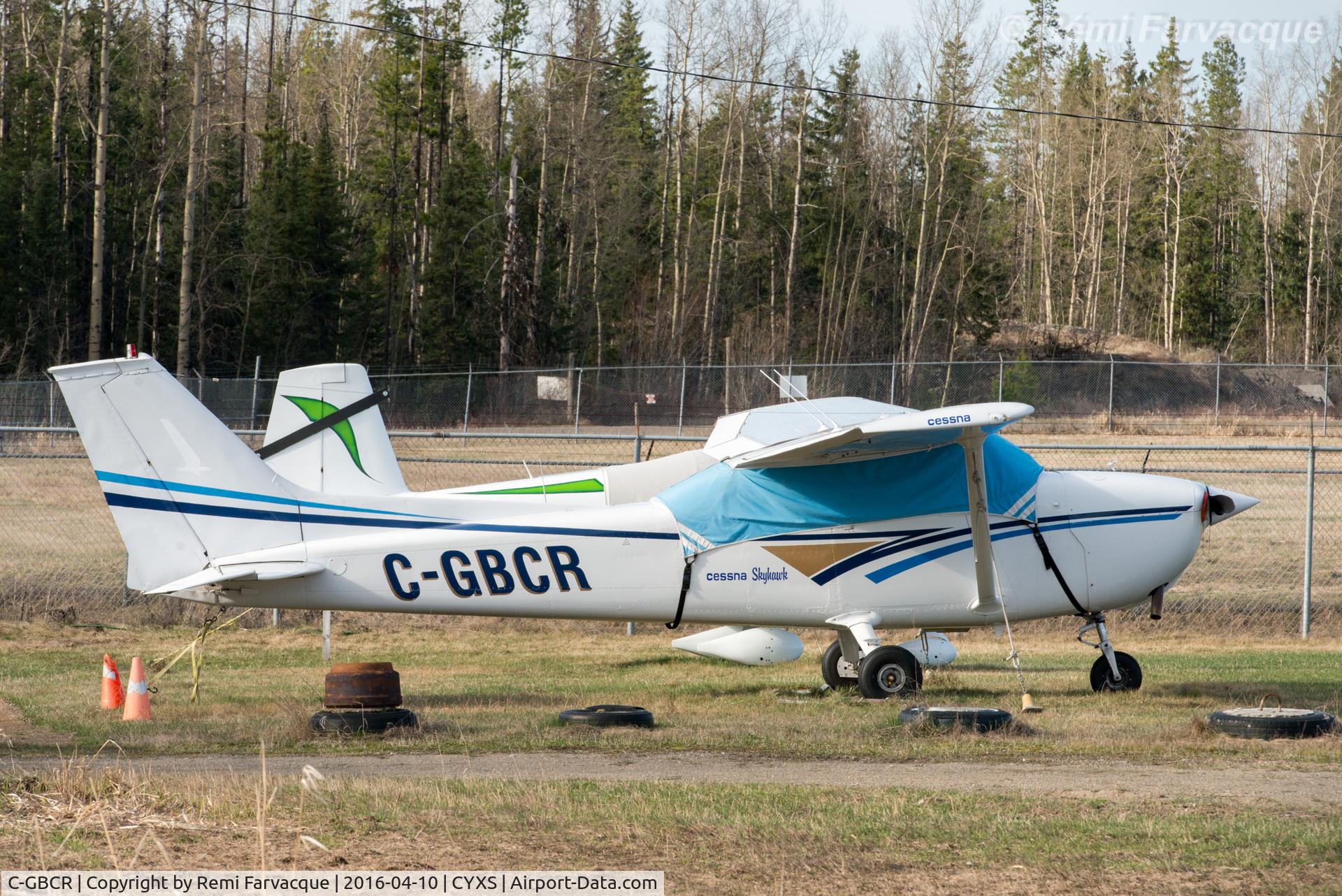 C-GBCR, 1971 Cessna 172L C/N 17260270, Parked south of main terminal