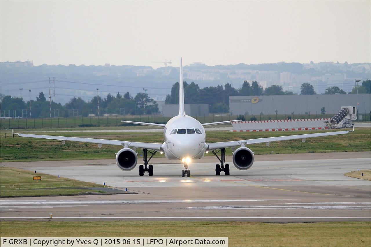 F-GRXB, 2001 Airbus A319-111 C/N 1645, Airbus A319-111, Holding point Charlie rwy 08, Paris-Orly airport (LFPO-ORY)