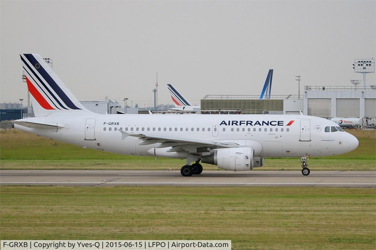F-GRXB, 2001 Airbus A319-111 C/N 1645, Airbus A319-111, Take off run rwy 08, Paris-Orly airport (LFPO-ORY)